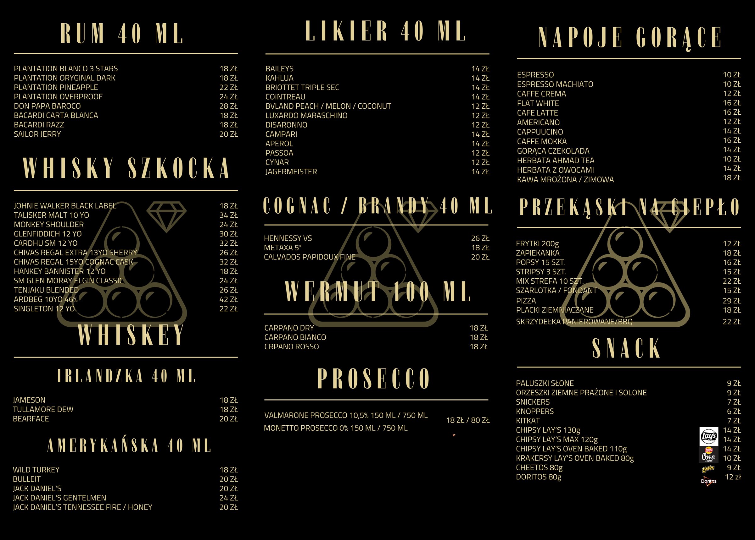 Menu główne, strona 2